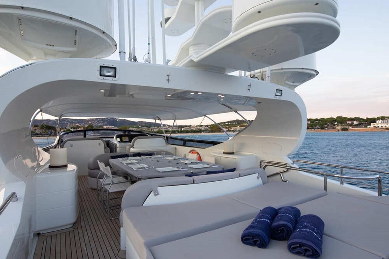 a boat on the water aboard BALANDRAU Yacht for Sale