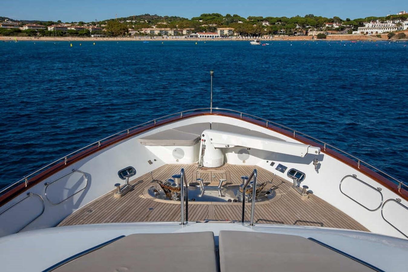 a boat on the water aboard BALANDRAU Yacht for Sale