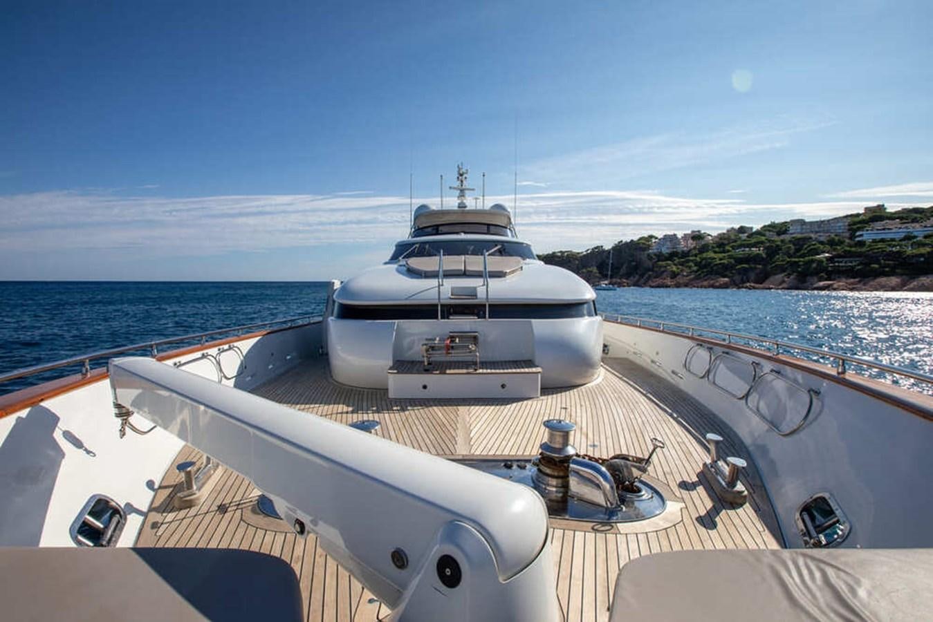 a boat on a boat aboard BALANDRAU Yacht for Sale