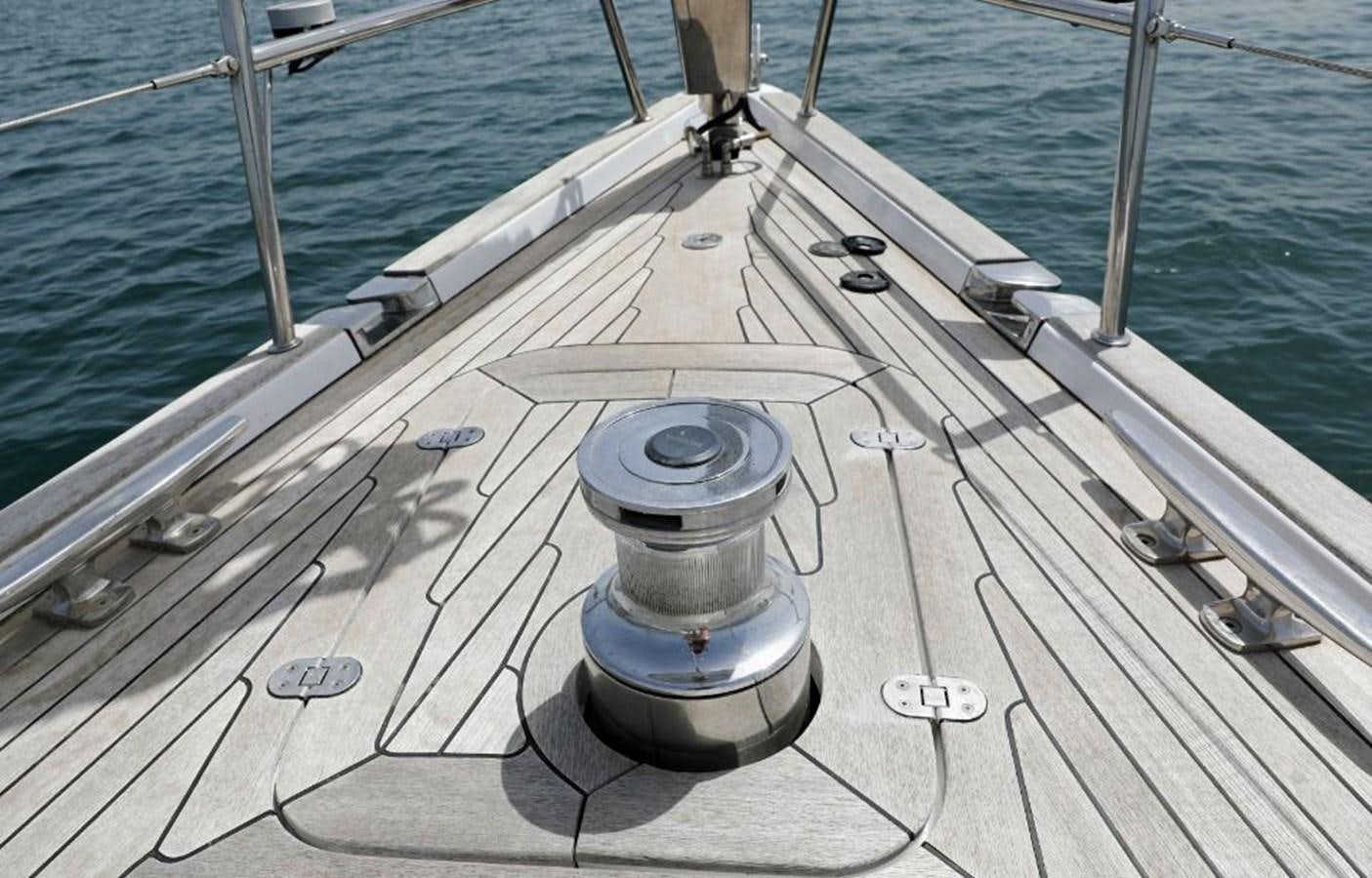 a metal object on a boat aboard NIMROD Yacht for Sale