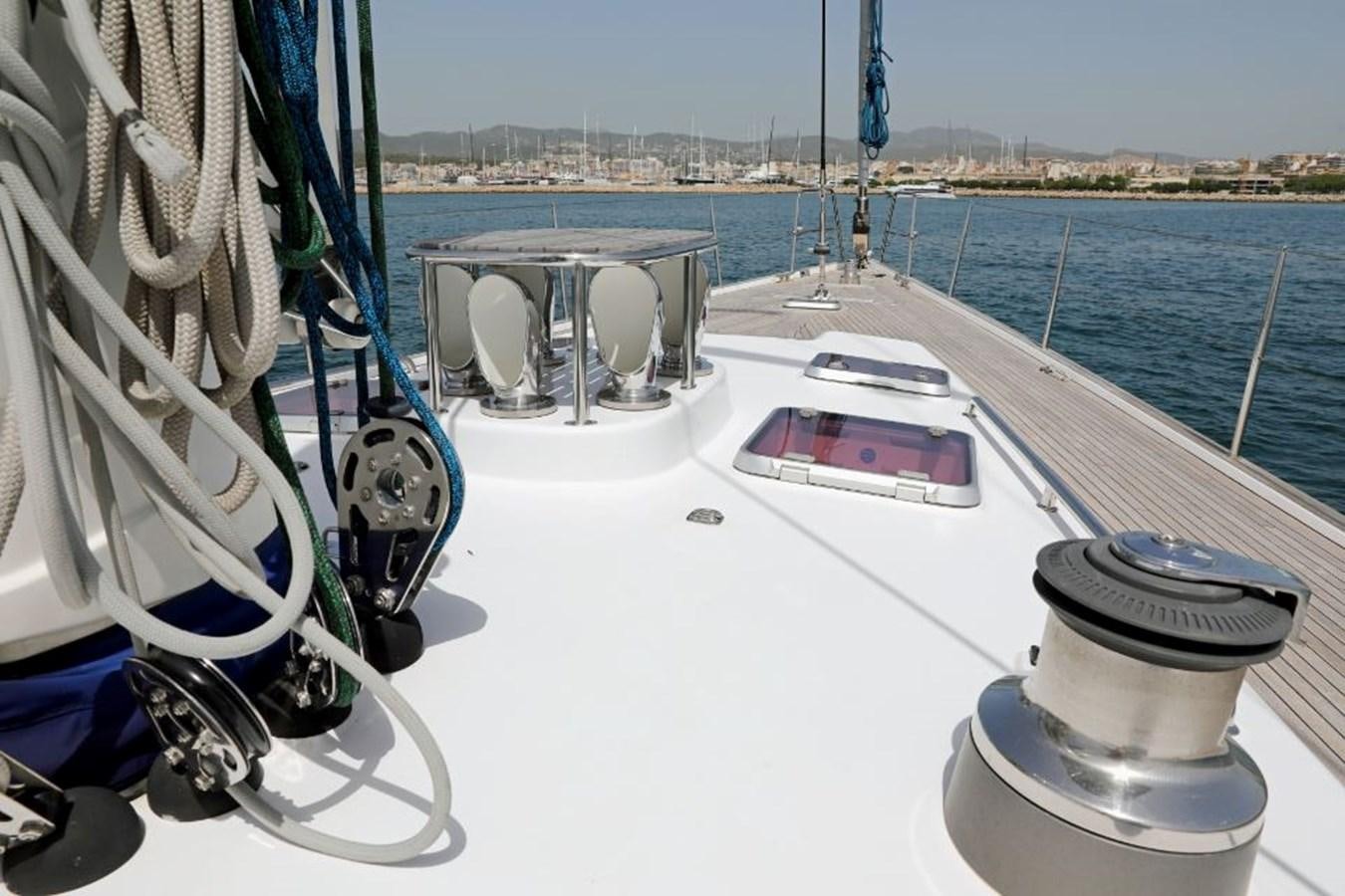 a boat on the water aboard NIMROD Yacht for Sale