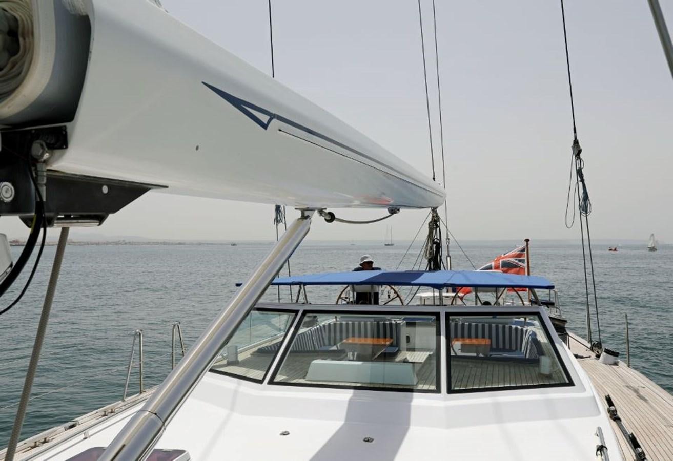 a boat on the water aboard NIMROD Yacht for Sale
