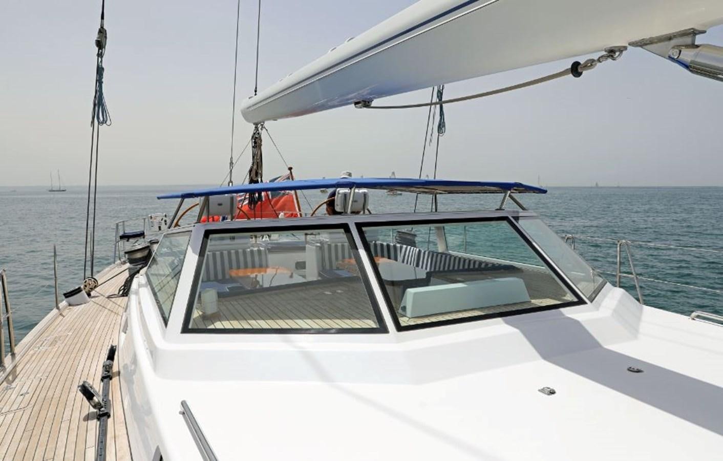 a boat on the water aboard NIMROD Yacht for Sale