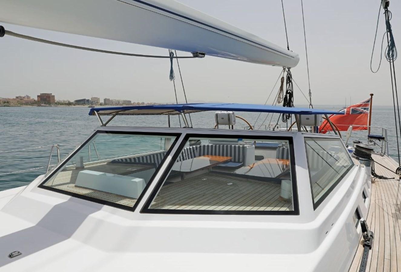 a boat on the water aboard NIMROD Yacht for Sale