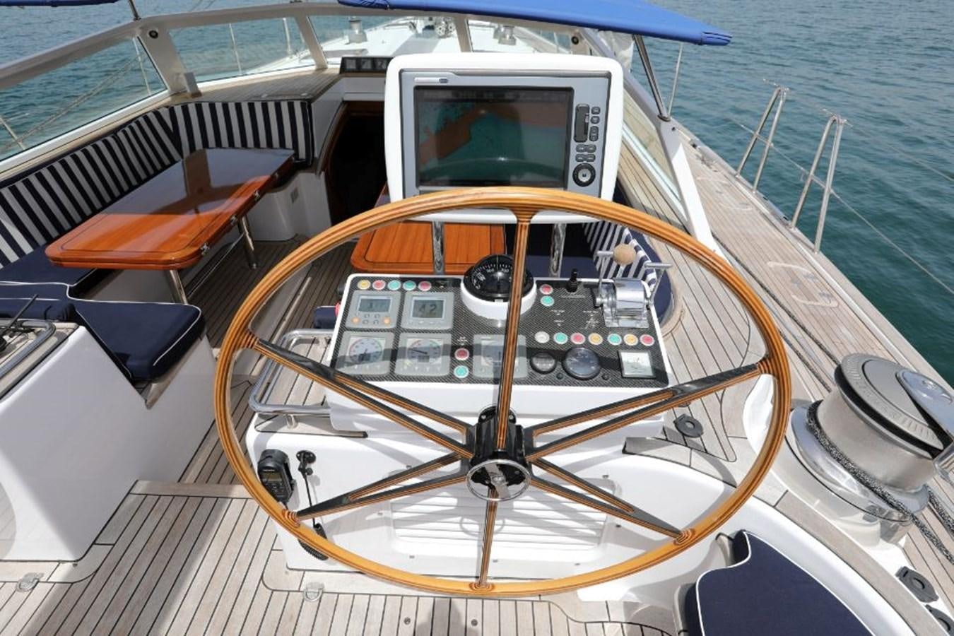 the inside of a boat aboard NIMROD Yacht for Sale