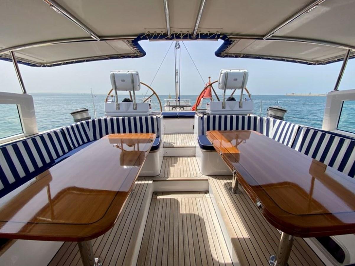 a boat on the water aboard NIMROD Yacht for Sale