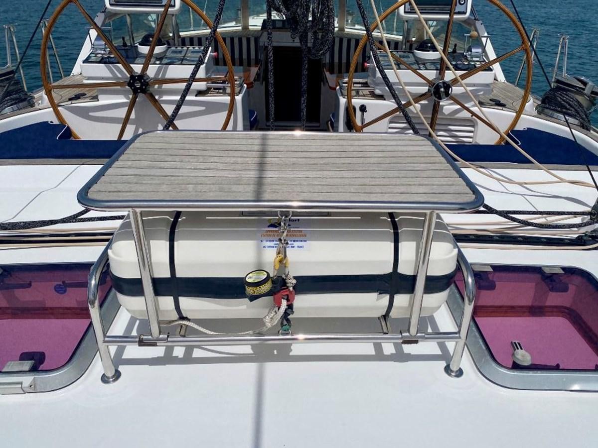 a boat on the water aboard NIMROD Yacht for Sale