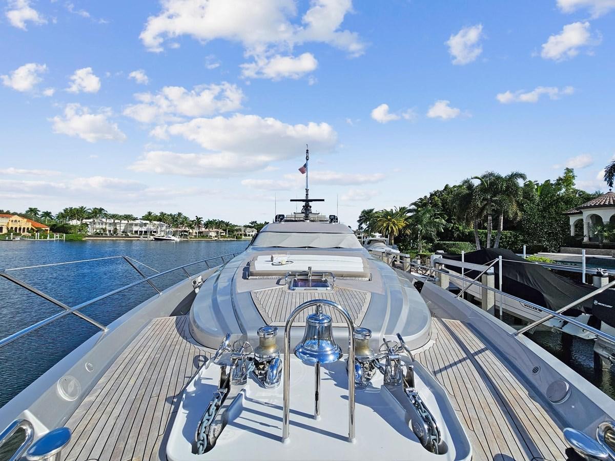 a boat on the water aboard IZUMI Yacht for Sale