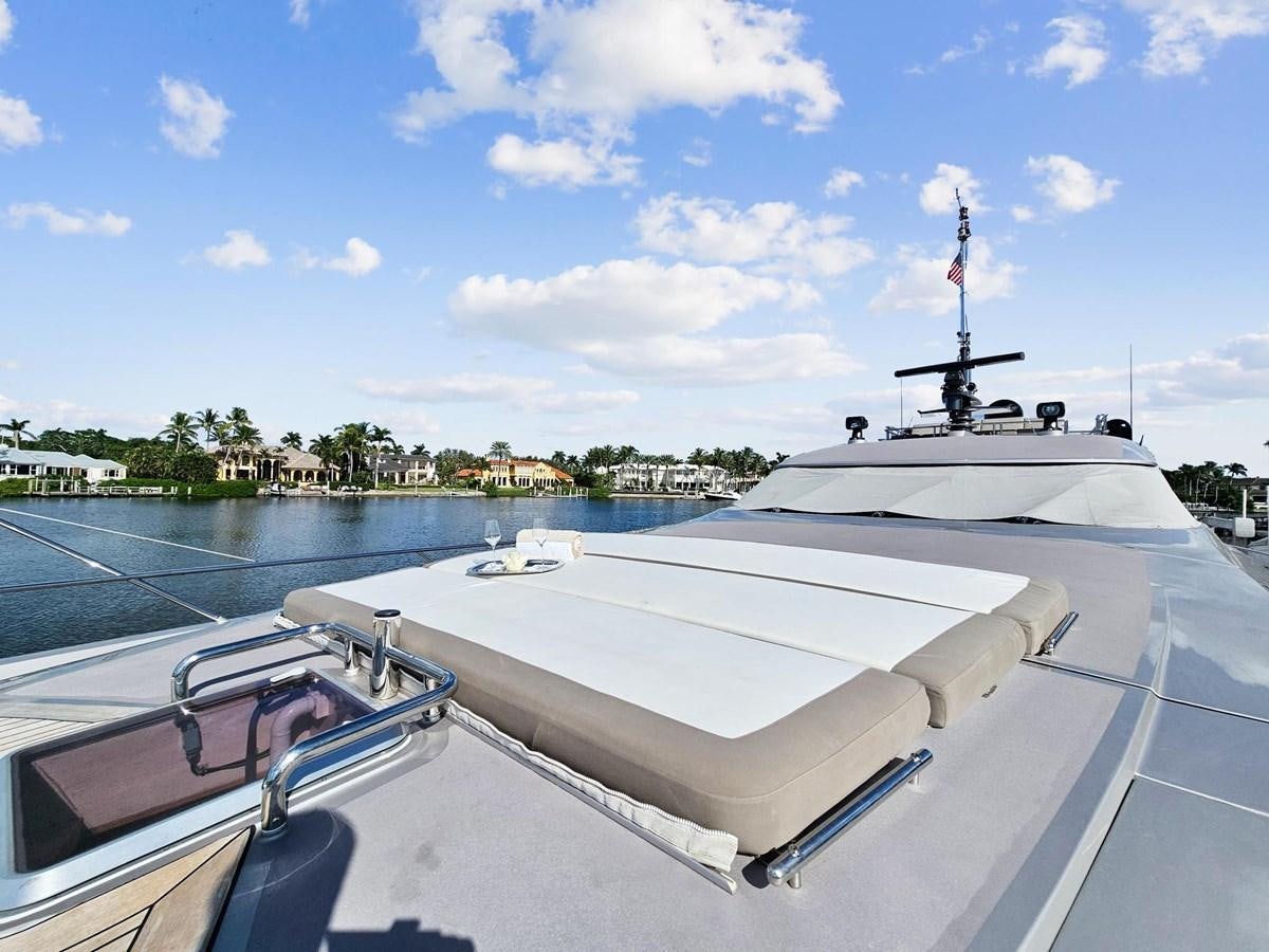 a boat on the water aboard IZUMI Yacht for Sale