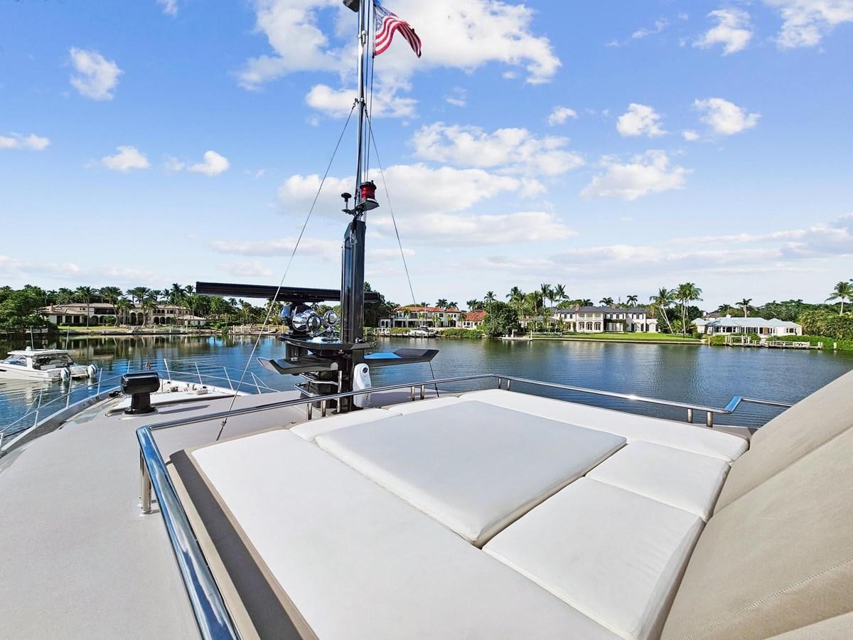 a boat on the water aboard IZUMI Yacht for Sale