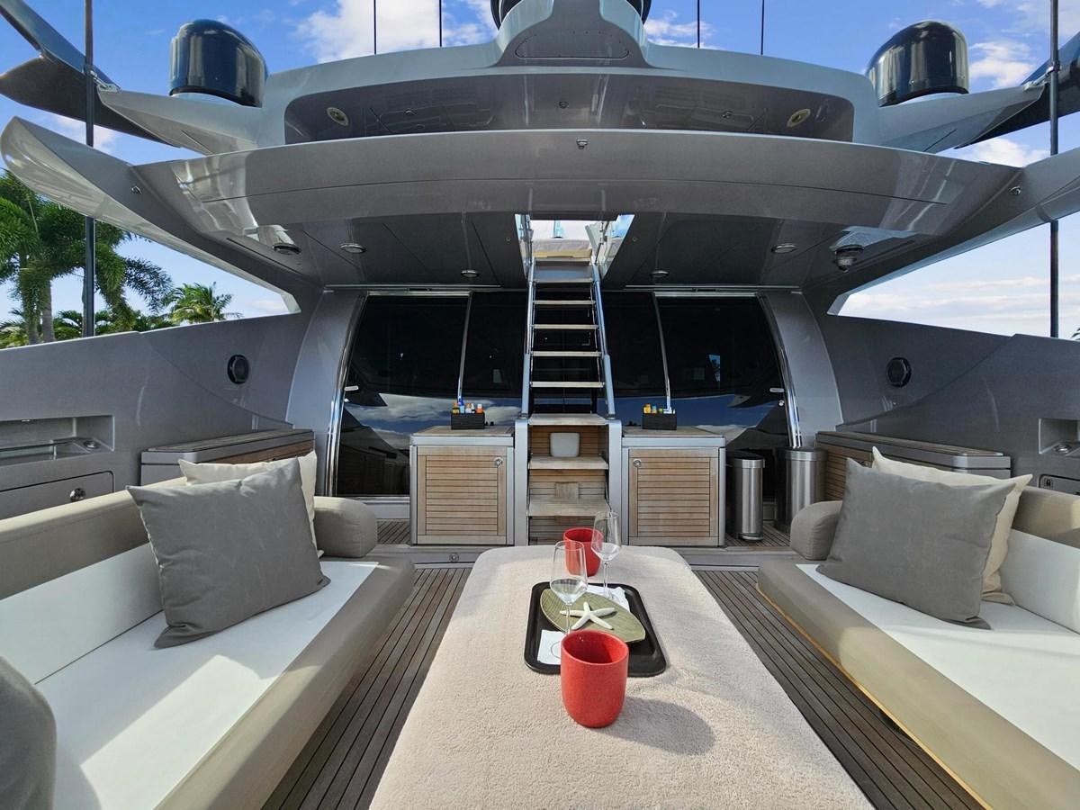 a large boat in a large body of water aboard IZUMI Yacht for Sale