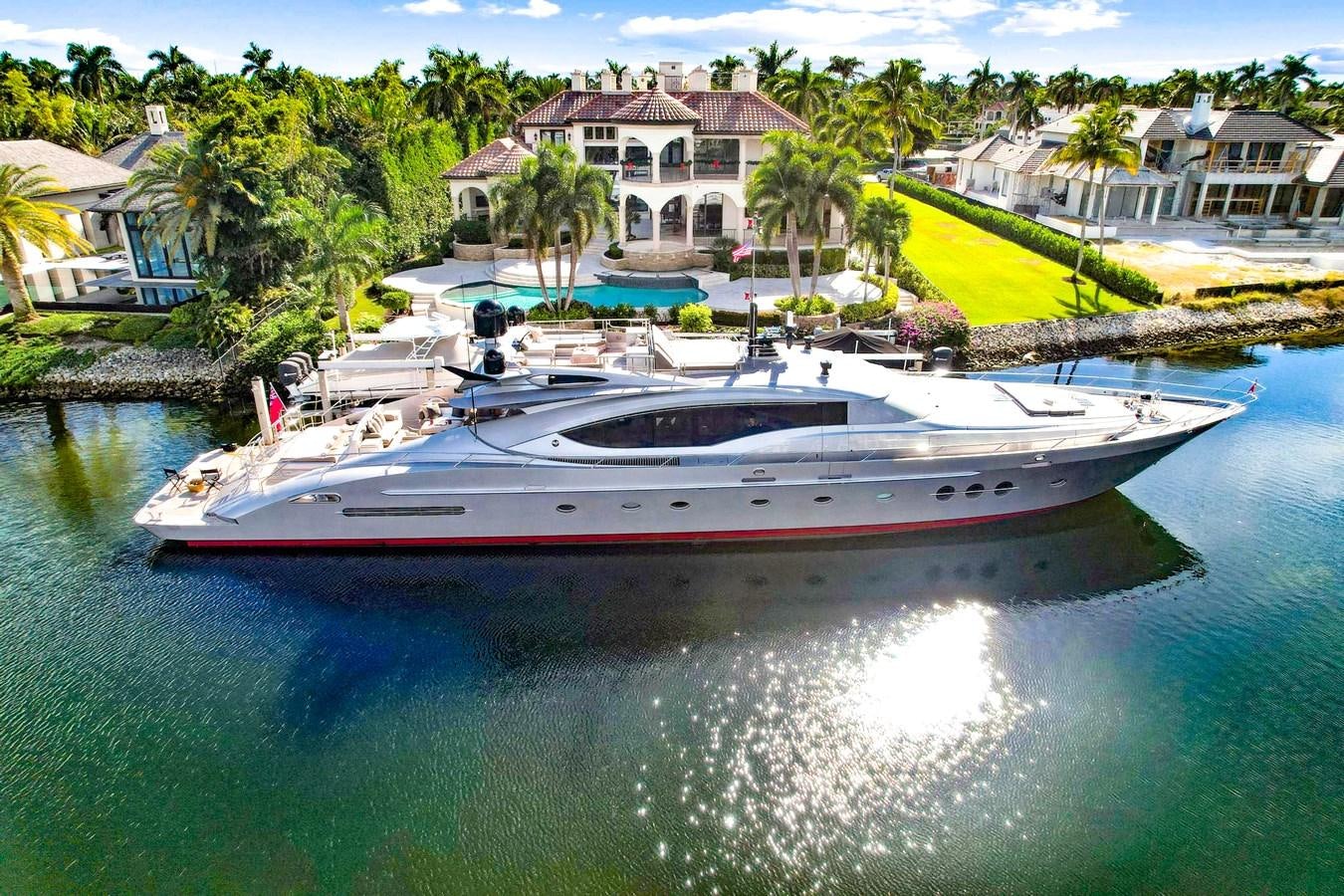 a boat in a body of water aboard IZUMI Yacht for Sale