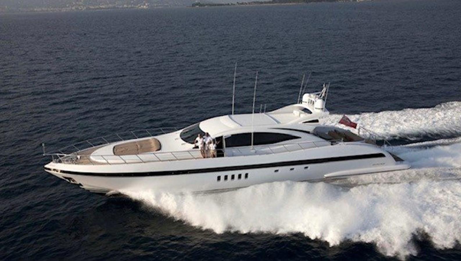 a boat on the water aboard ENZO Yacht for Sale