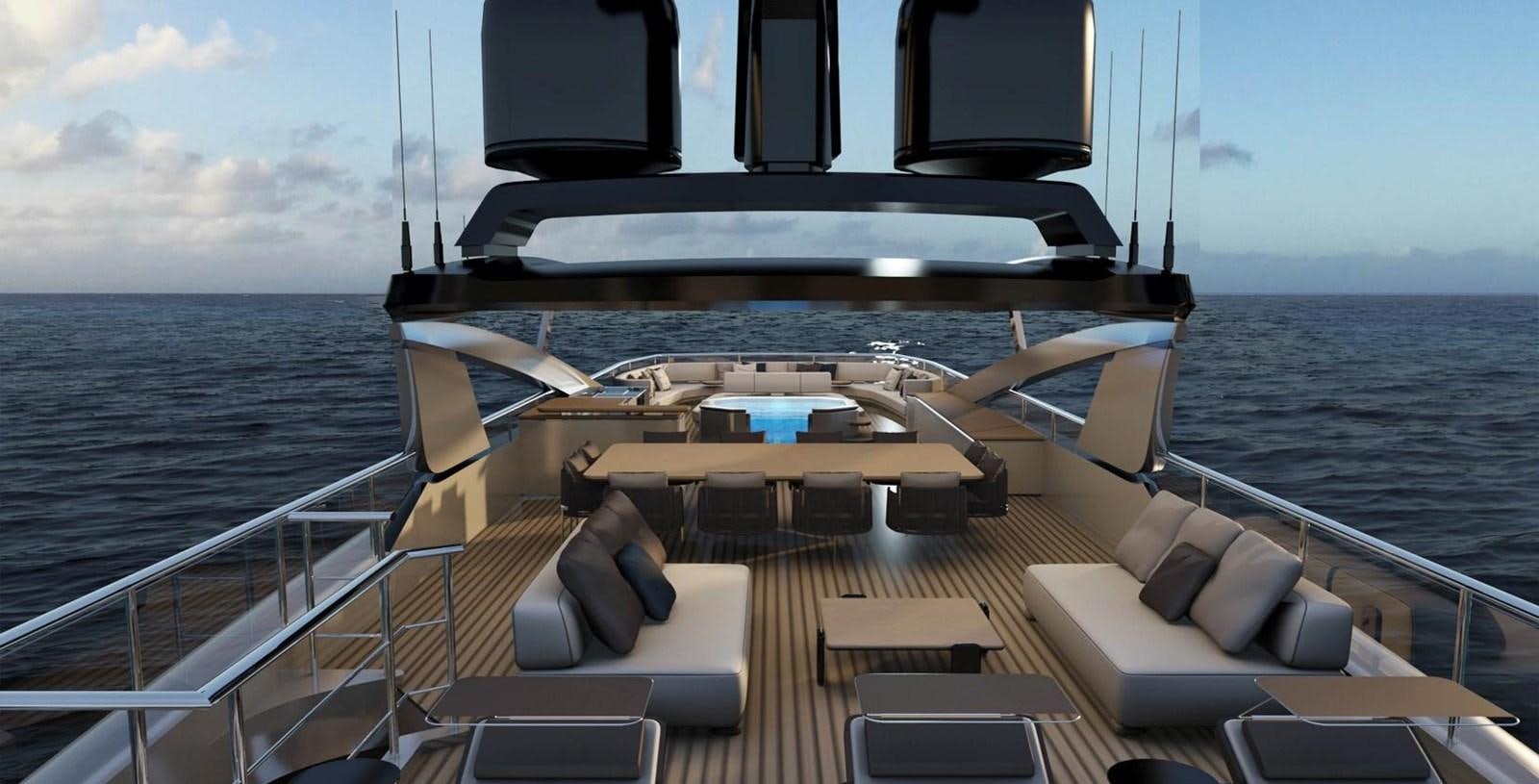 a boat on the water aboard VIRTUS 47M NB 115 Yacht for Sale