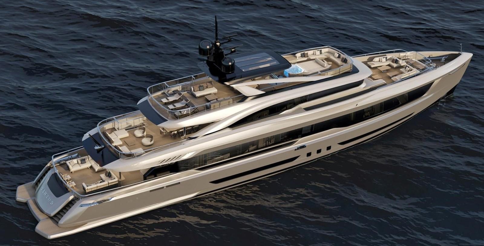 a boat on the water aboard VIRTUS 47M NB 115 Yacht for Sale