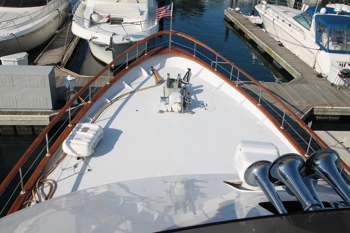 a boat on the water aboard ENCHANTRESS Yacht for Sale