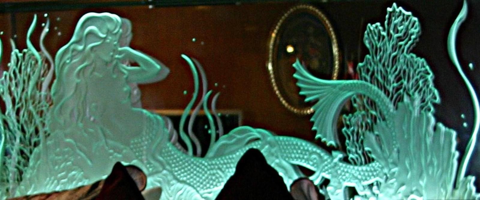 a green and gold costume aboard ENCHANTRESS Yacht for Sale