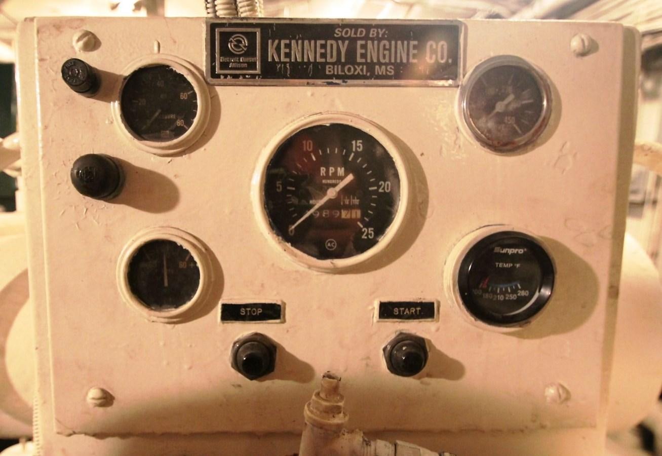 a white rectangular object with knobs aboard ENCHANTRESS Yacht for Sale