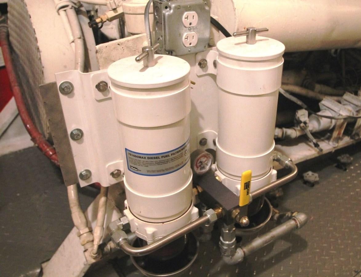 a machine with a large cylinder aboard ENCHANTRESS Yacht for Sale