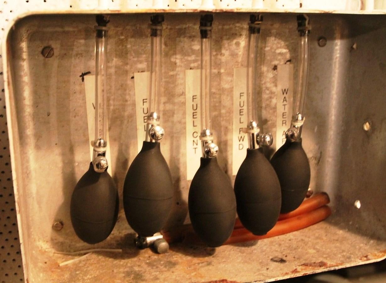 a group of vegetables from a shelf aboard ENCHANTRESS Yacht for Sale