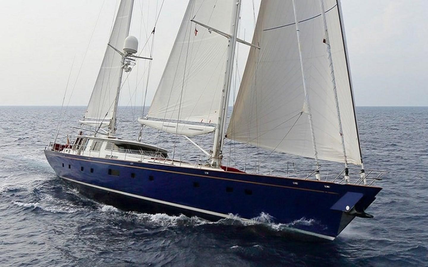 a boat on the water aboard CYRANO DE BERGERAC Yacht for Sale
