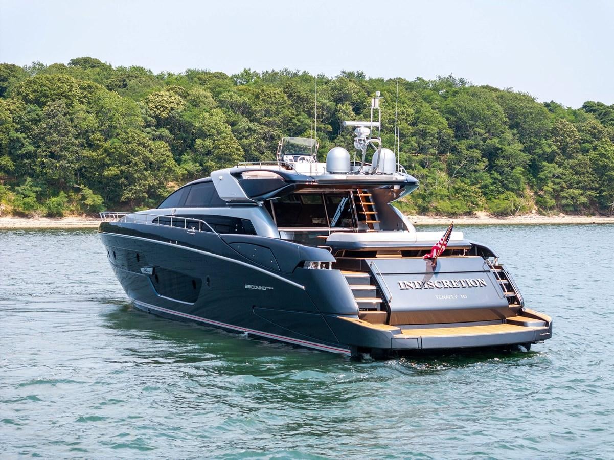 a boat on the water aboard INDISCRETION Yacht for Sale