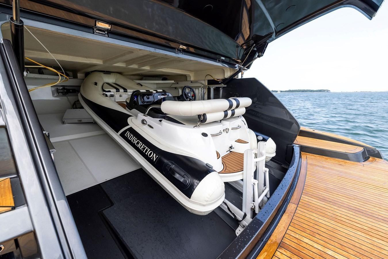 a boat on the water aboard INDISCRETION Yacht for Sale