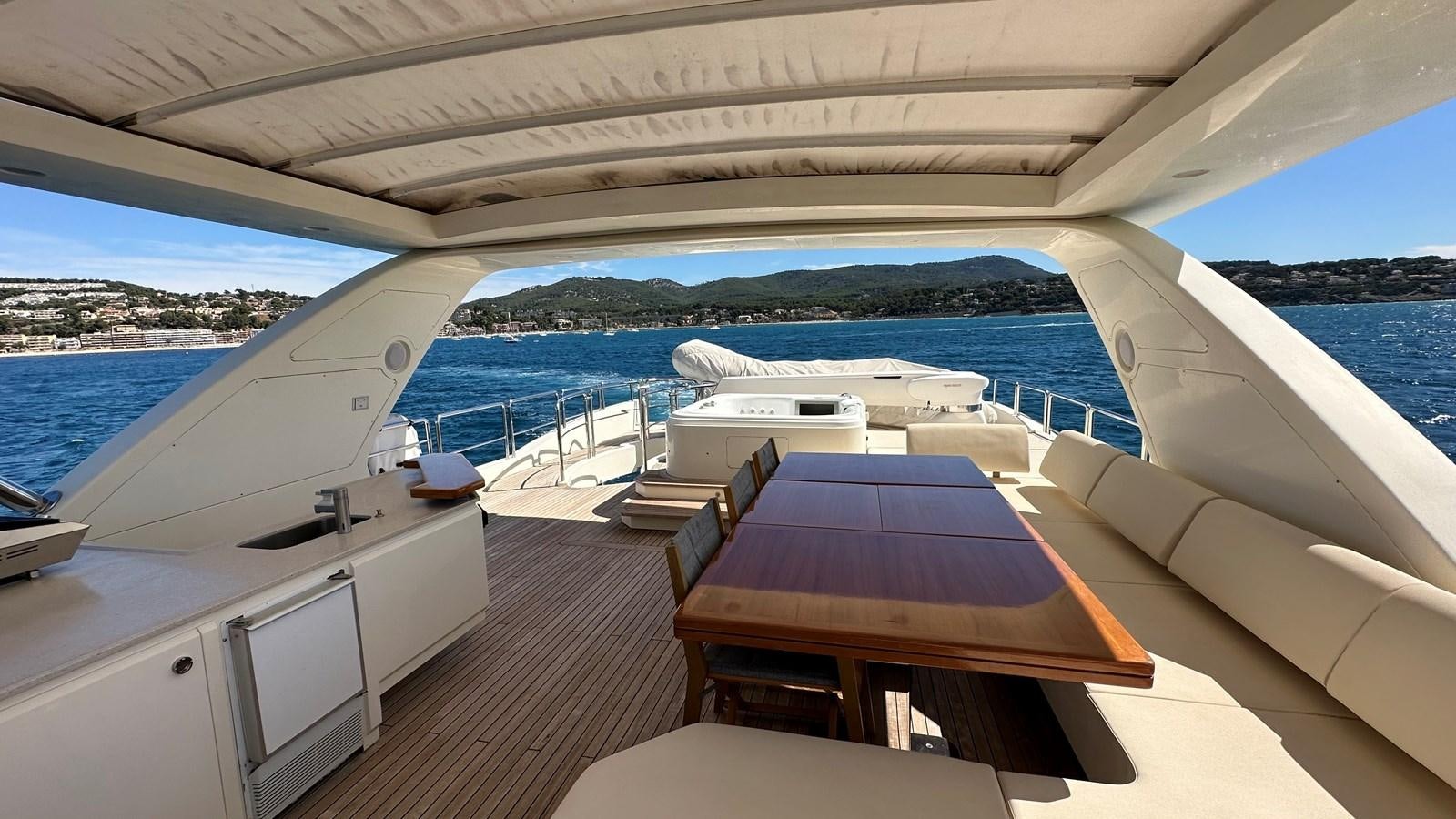 a boat on the water aboard EVA Yacht for Sale