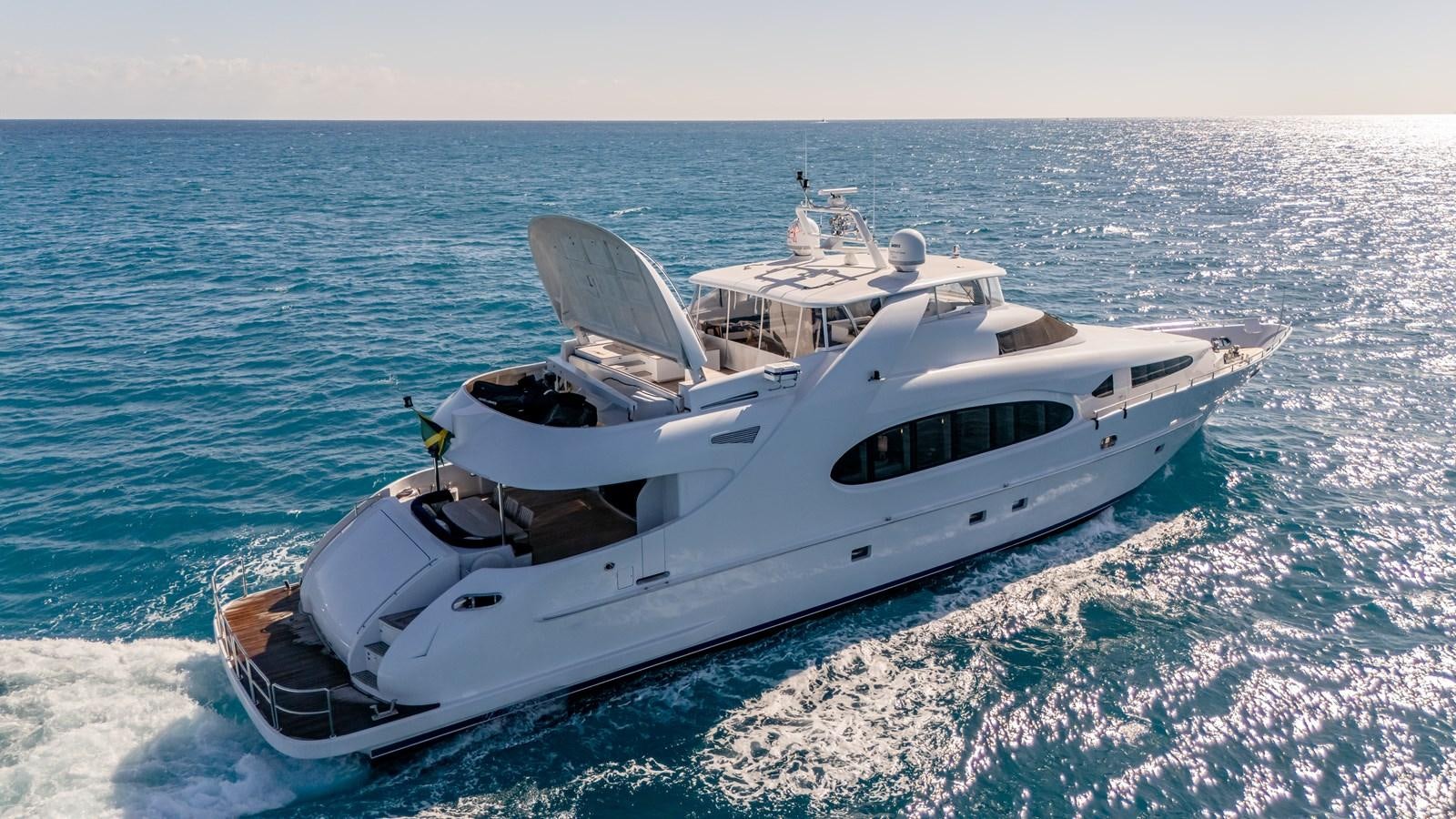 a boat on the water aboard GRANDEUR Yacht for Sale