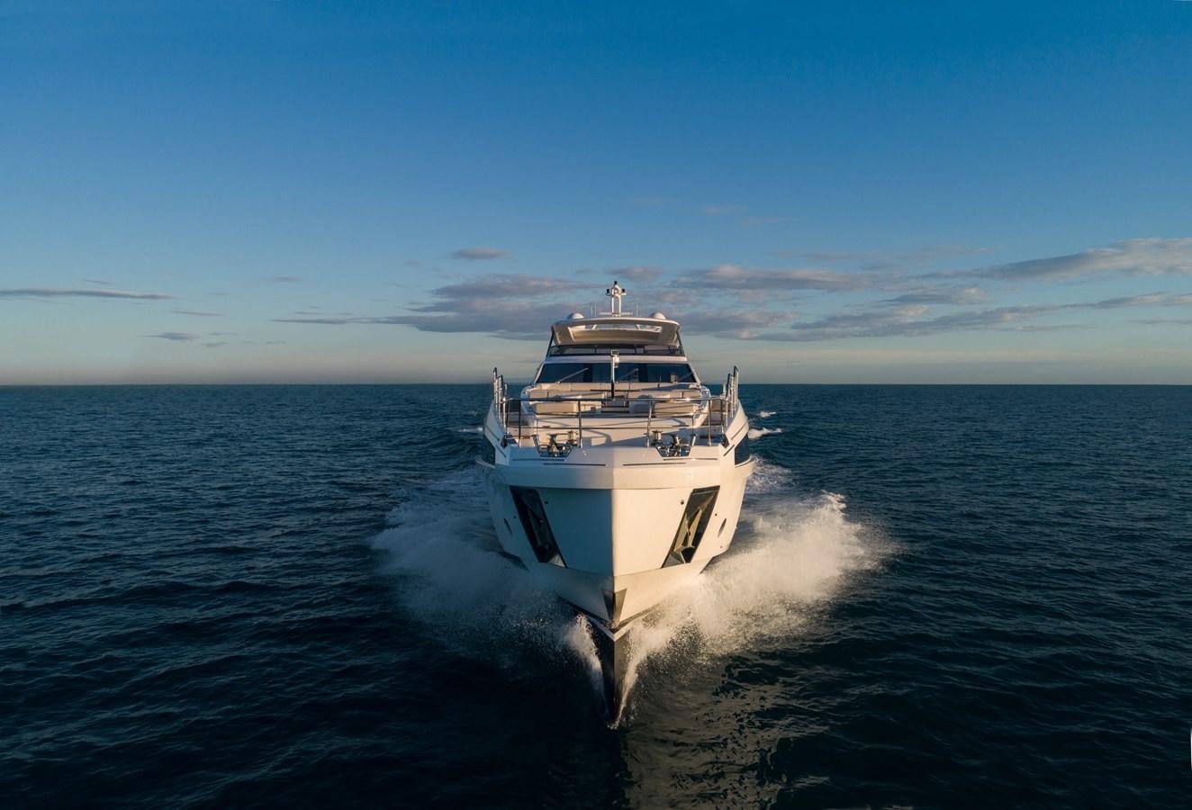 a large ship on the water aboard ONE & ONLY Yacht for Sale
