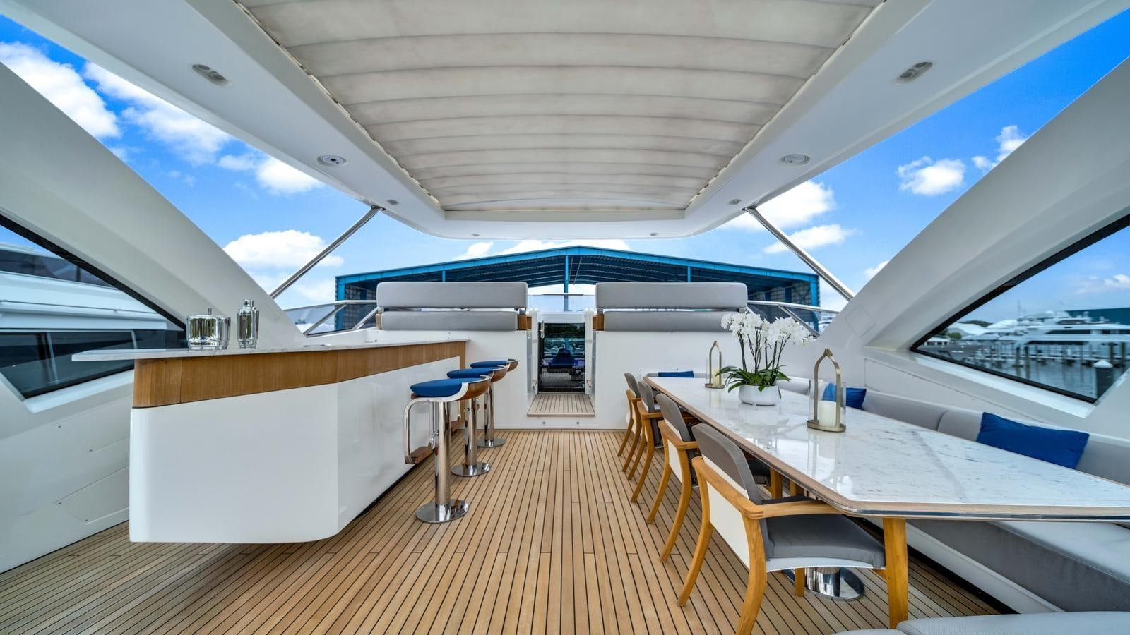a boat on the water aboard ONE & ONLY Yacht for Sale