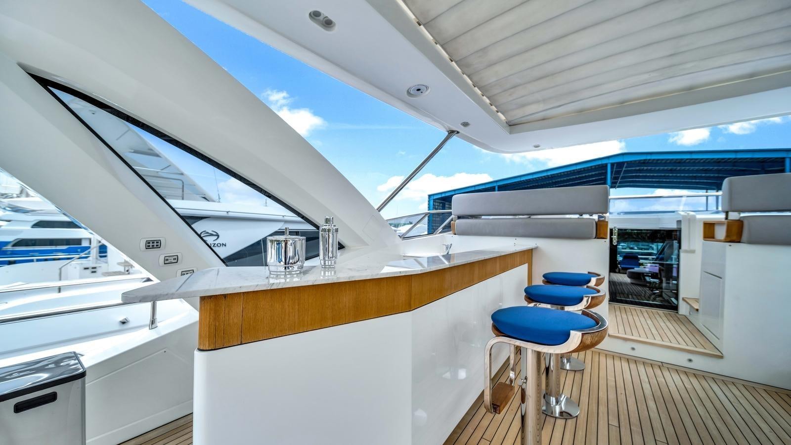 a boat in the water aboard ONE & ONLY Yacht for Sale