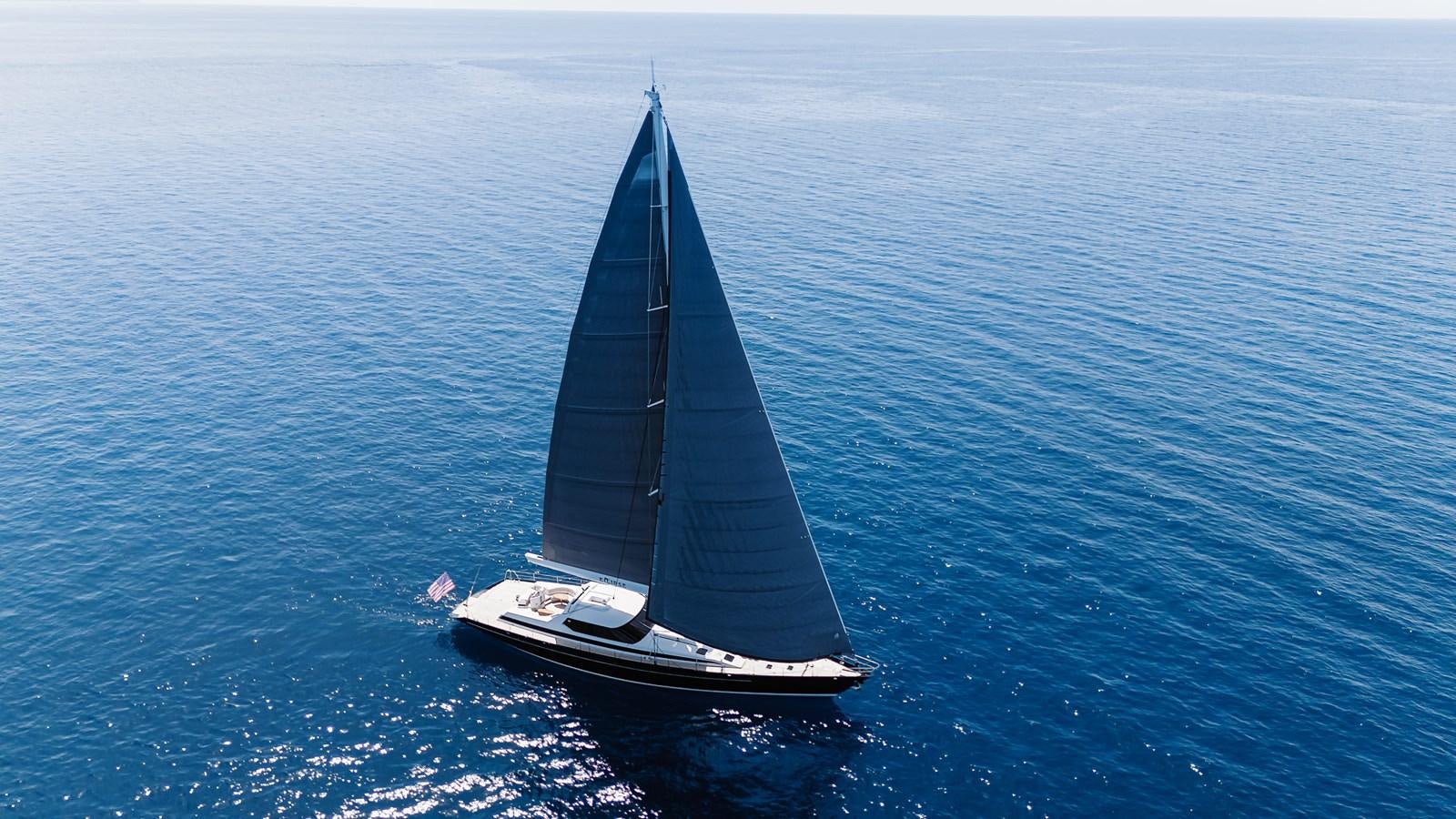 a sailboat on the water aboard ECLIPSE Yacht for Sale