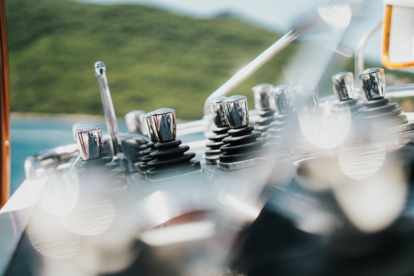 a group of light bulbs aboard ECLIPSE Yacht for Sale