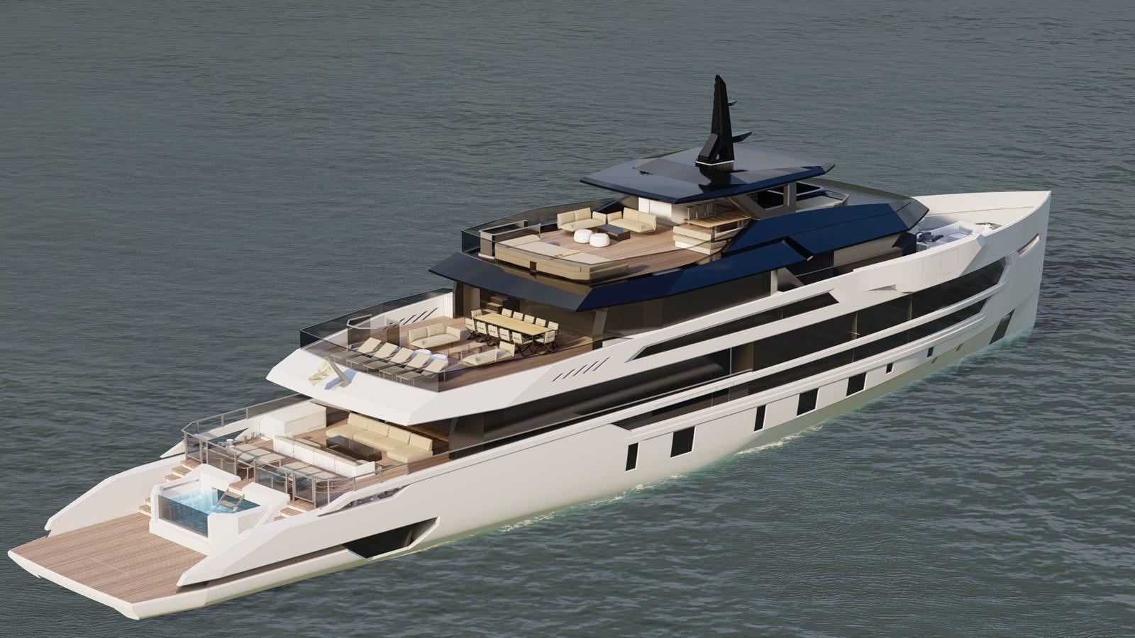 a large ship in the water aboard TRIBALE 165 Yacht for Sale