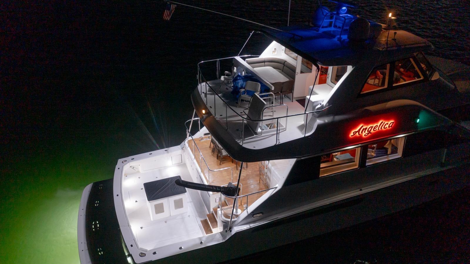 a boat on a body of water aboard ANGELICA Yacht for Sale