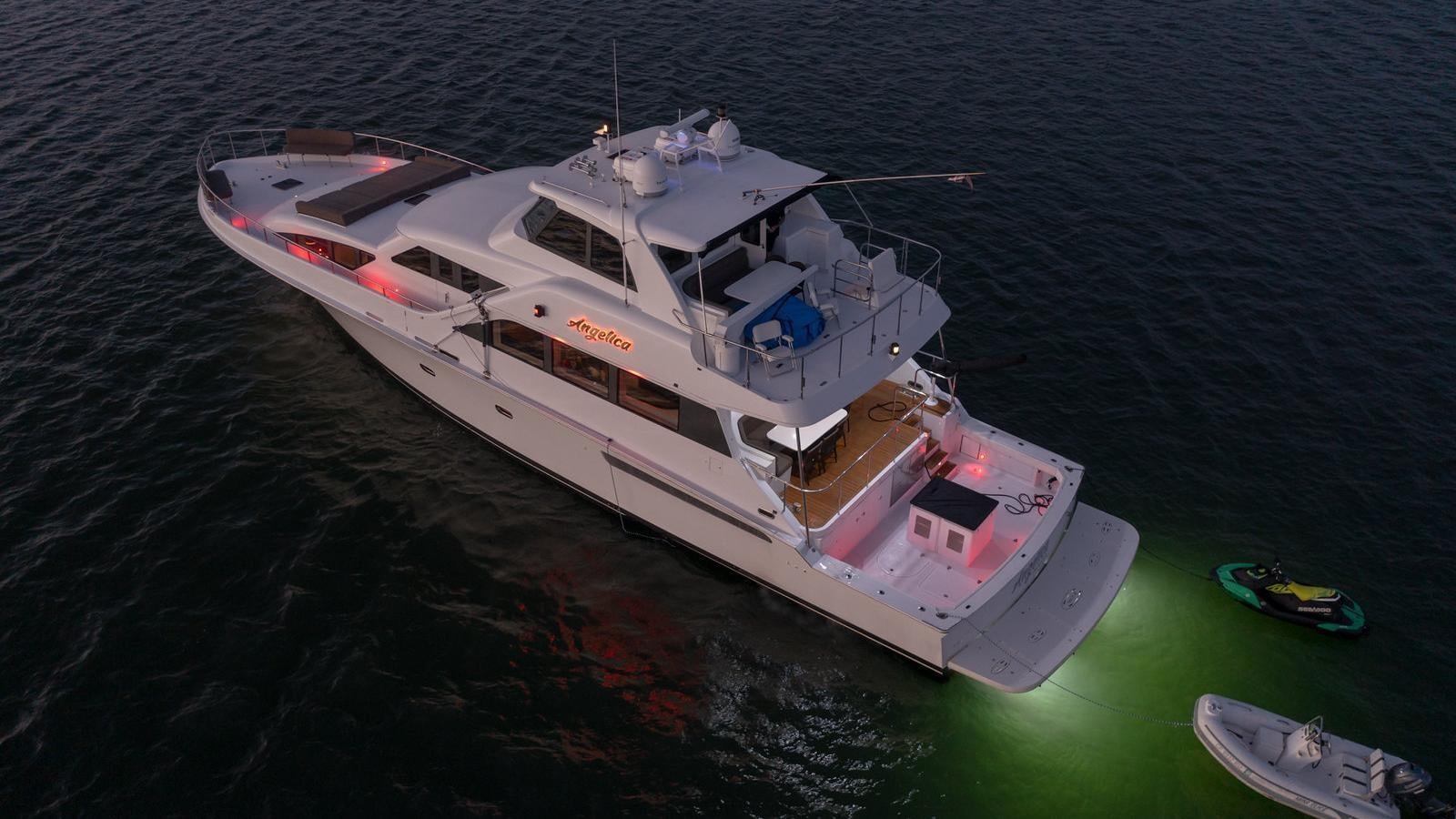 a ship on the water aboard ANGELICA Yacht for Sale