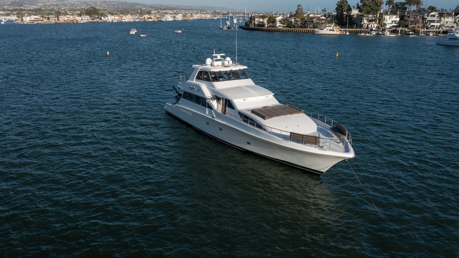 a boat on the water aboard ANGELICA Yacht for Sale