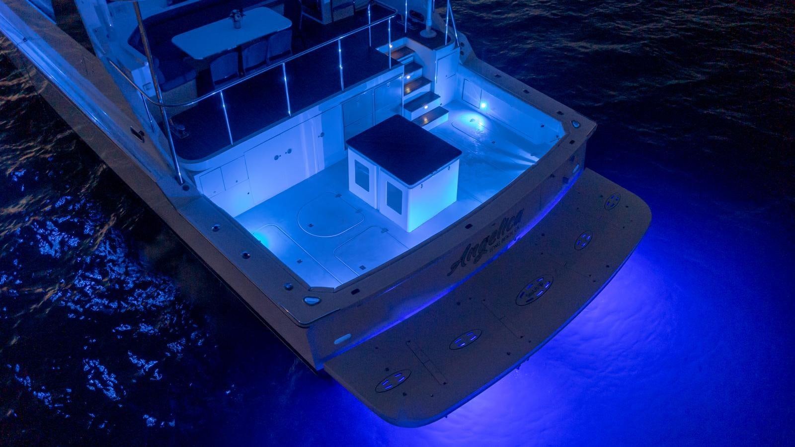 a satellite in outer space aboard ANGELICA Yacht for Sale