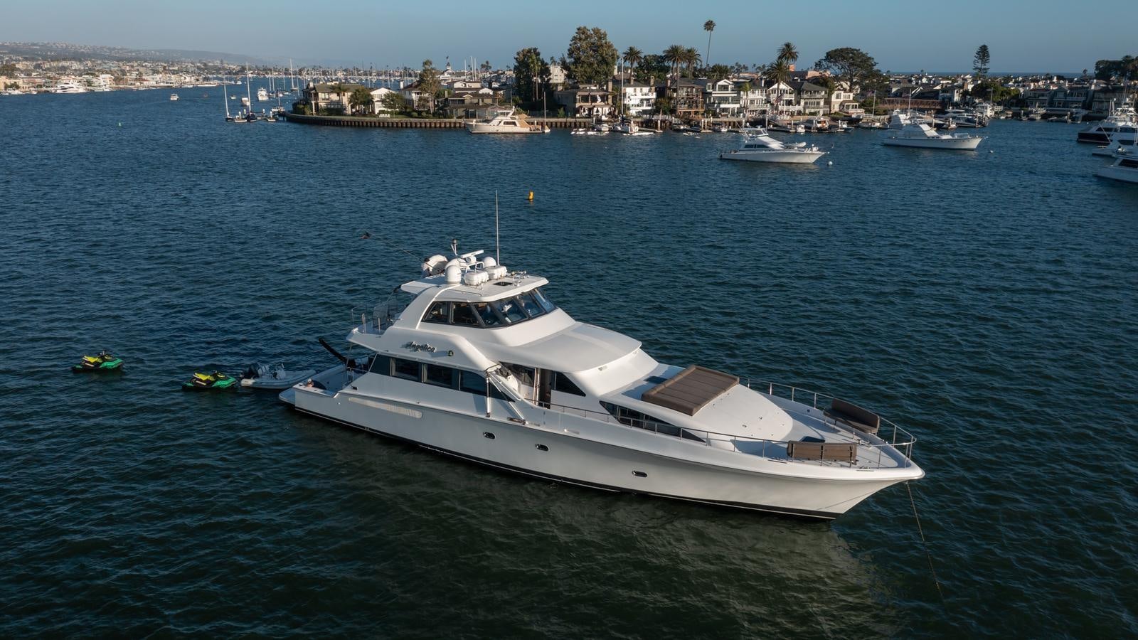 a boat in the water aboard ANGELICA Yacht for Sale