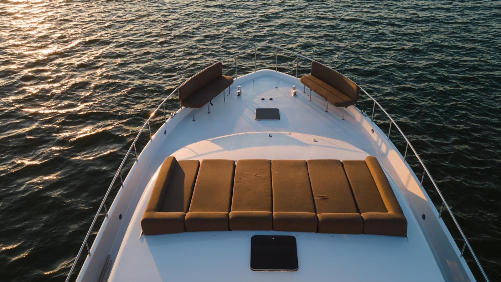 a boat on the water aboard ANGELICA Yacht for Sale