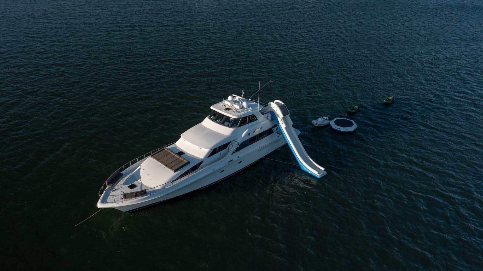 a boat in the water aboard ANGELICA Yacht for Sale