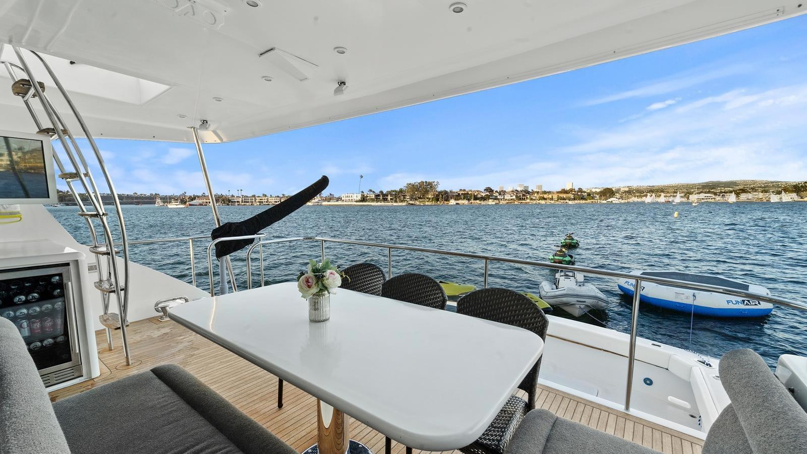 a boat on the water aboard ANGELICA Yacht for Sale