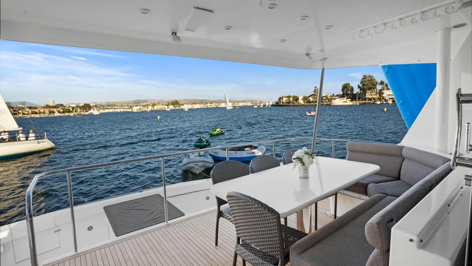 a boat on the water aboard ANGELICA Yacht for Sale