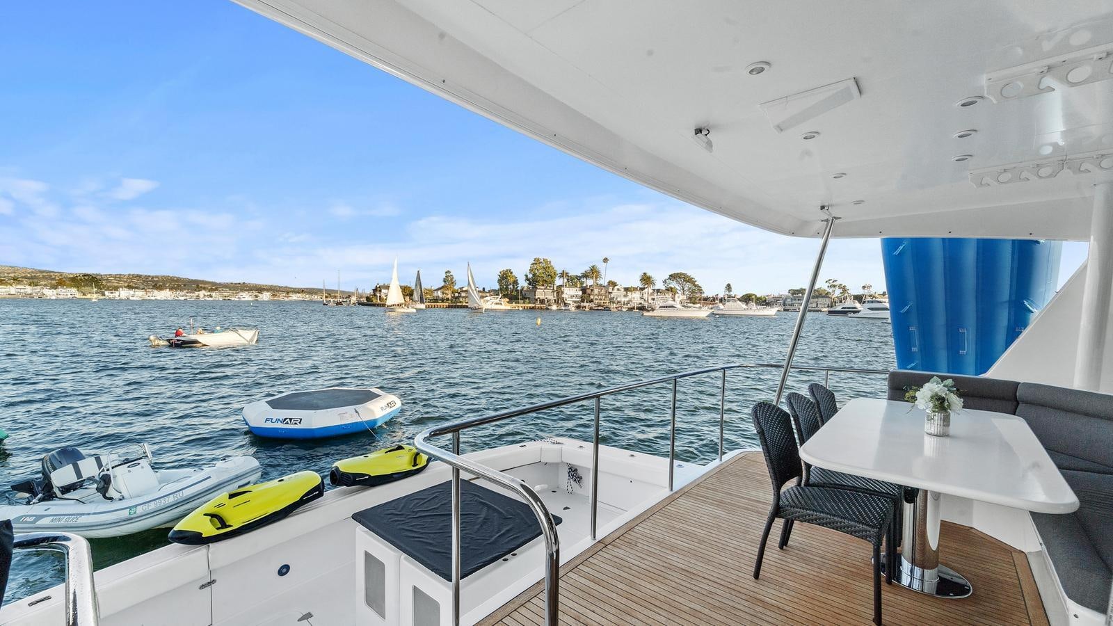 a boat on a body of water aboard ANGELICA Yacht for Sale