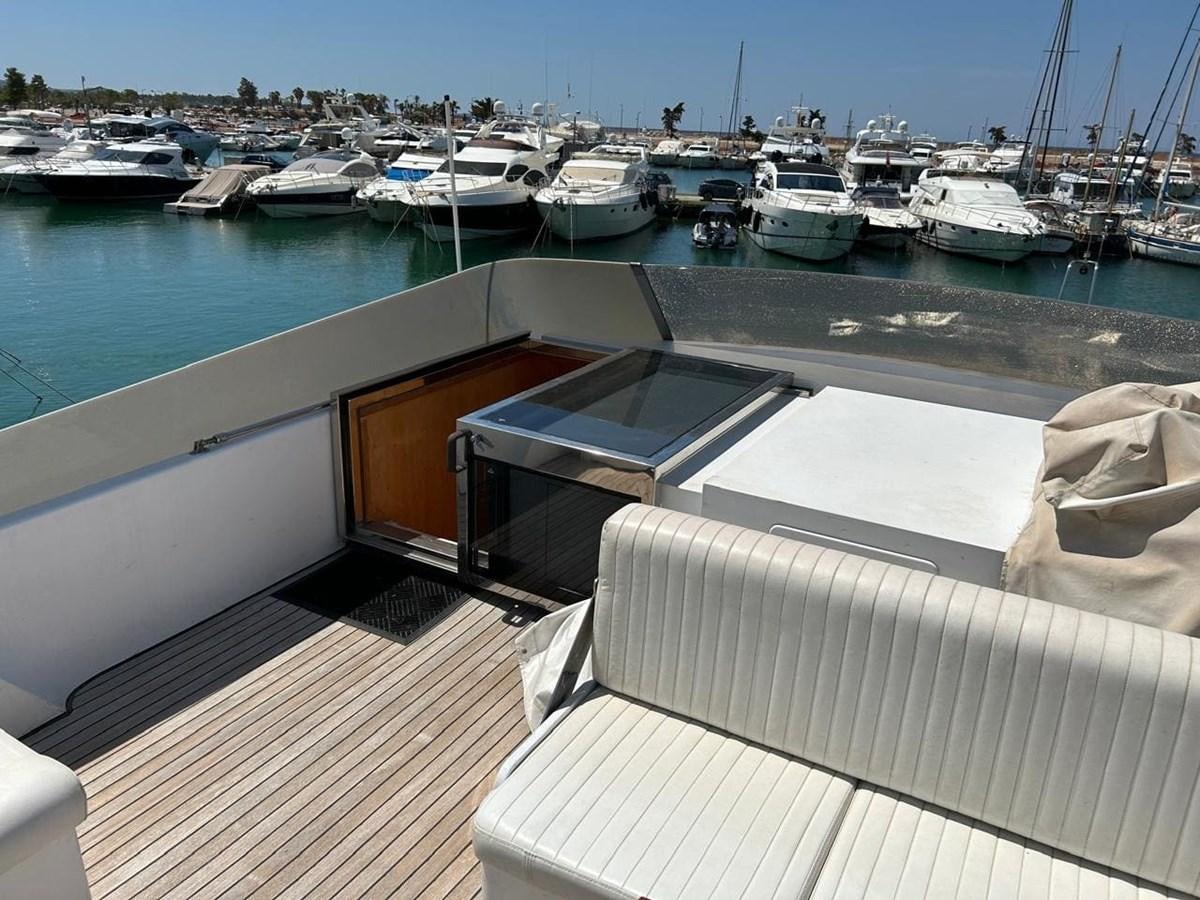 a deck with many boats aboard MILMAR Yacht for Sale