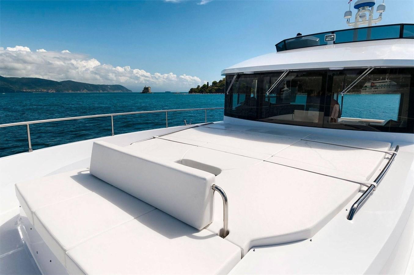 a boat on the water aboard SUNDECK YACHTS Yacht for Sale