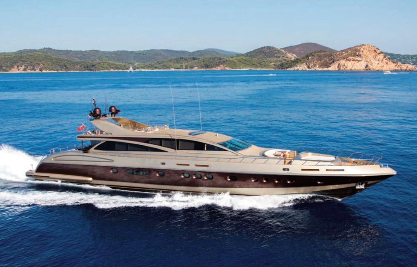 a boat on the water aboard GENESIS Yacht for Sale