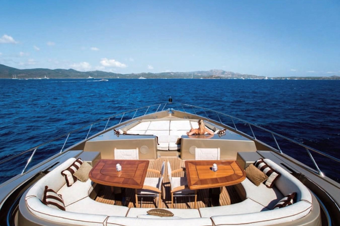 a boat on the water aboard GENESIS Yacht for Sale