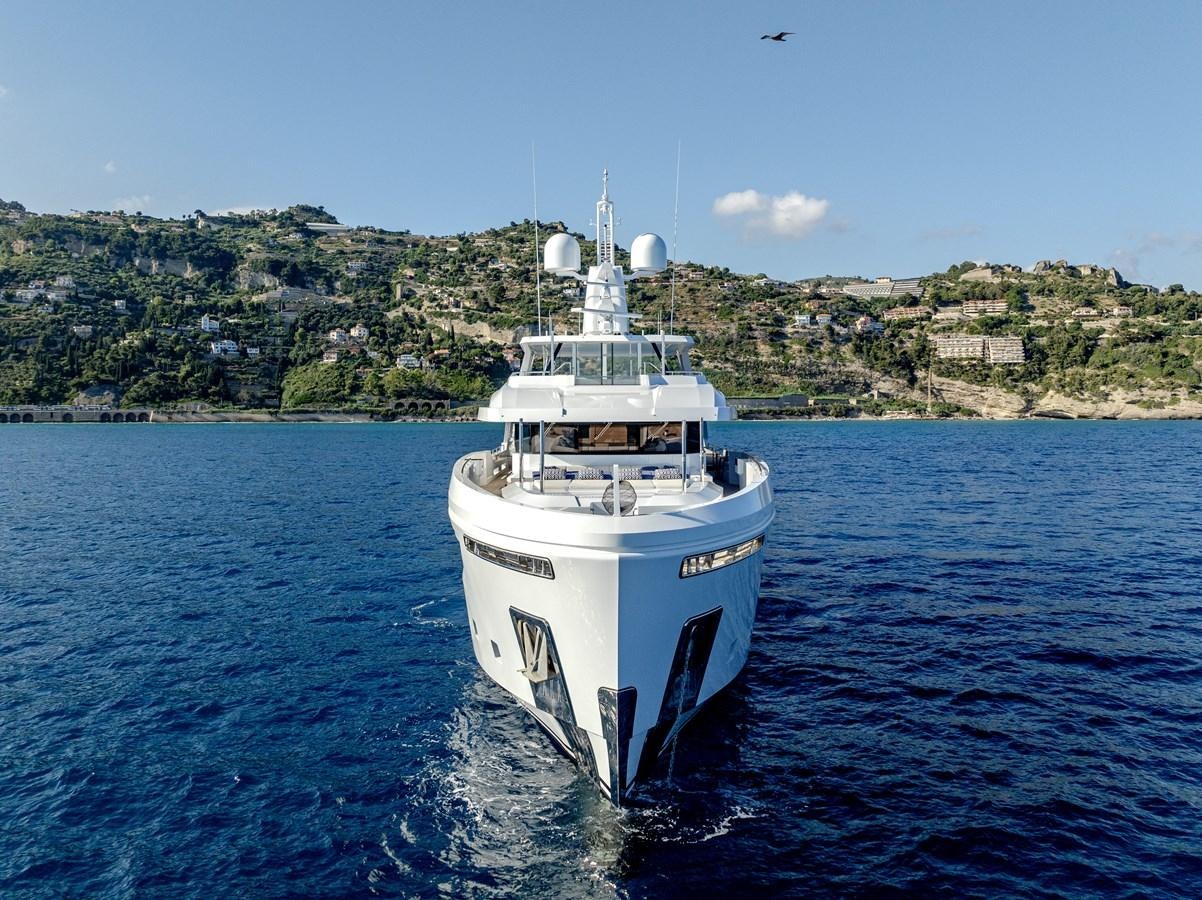a boat in the water aboard RSY C.129 Yacht for Sale